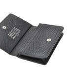 Maison Margiela Grained leather cardholder with flap