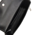 Fendi Craquelé leather 'Tube' clutch with chain
