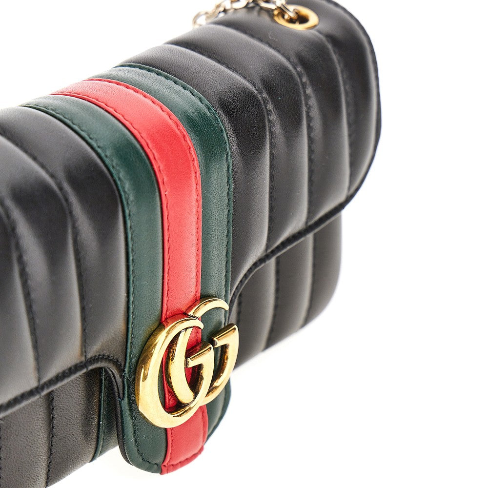 Gucci Nappa leather small 'Jetset GG Marmont' bah