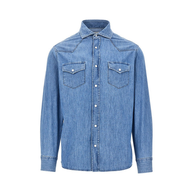 Brunello Cucinelli denim shirt