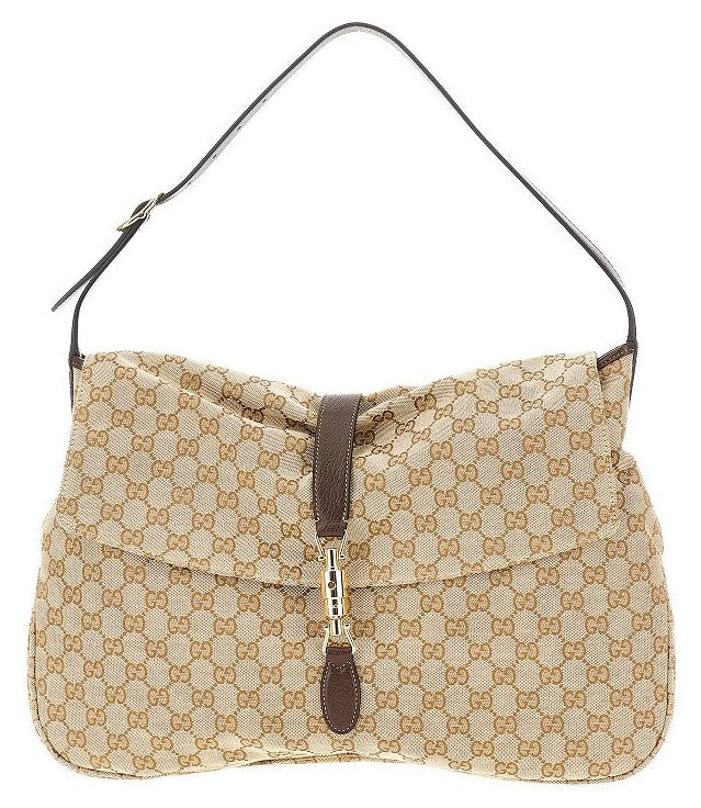 Gucci Jackie GG canvas shoulder bag